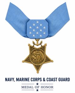 Photo of Navy, Marine Corps, and Coast Guard Medal Of Honor.