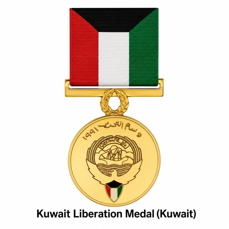 Kuwait Ribbons Military Gulf War Medals: U.S. Campaign Awards Explained
